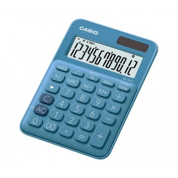 Casio MS-20UC-BU Scrivania Calcolatrice di base Blu calcolatrice