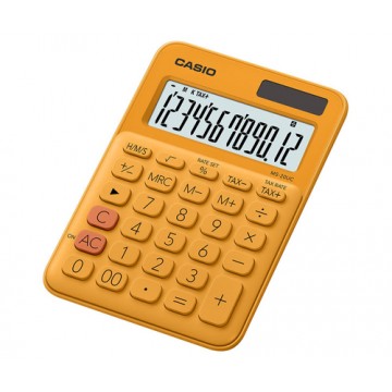 Casio MS-20UC-RG Scrivania Calcolatrice di base Arancione calcolatrice