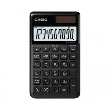 Casio SL-1000SC-BK Tasca Calcolatrice di base Nero calcolatrice