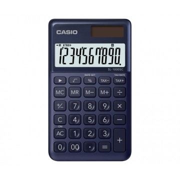 Casio SL-1000SC-NY Tasca Calcolatrice di base Blu calcolatrice