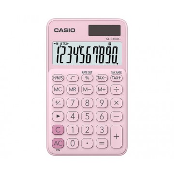 Casio SL-310UC-PK Tasca Calcolatrice di base Rosa calcolatrice
