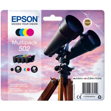 Epson Multipack 4-colours 502 Ink cartuccia d'inchiostro
