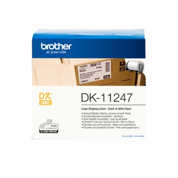 Brother DK-11247 Nero su bianco DK nastro per etichettatrice