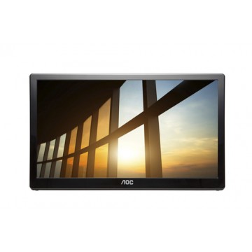 AOC Style-line I1659FWUX 15.6" Full HD LCD/TFT Piatto Nero monitor piatto per PC