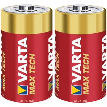 Varta MAX TECH 2x Alkaline C Alcalino 1.5V batteria non-ricaricabile