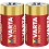 Varta MAX TECH 2x Alkaline C Alcalino 1.5V batteria non-ricaricabile