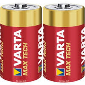 Varta MAX TECH 2x Alkaline D Alcalino 1.5V batteria non-ricaricabile