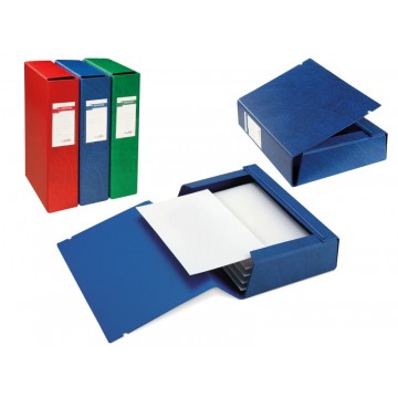 SCATOLA ARCHIVIO DORSO 120MM BLU