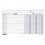 100 SCHEDE DARE/AVERE/SALDO BLU