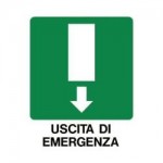 CARTELLO USCITA EMERGENZA