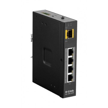 D-Link DIS‑100G‑5PSW No gestito L2 Gigabit Ethernet (10/100/1000) Supporto Power over Ethernet (PoE) Nero
