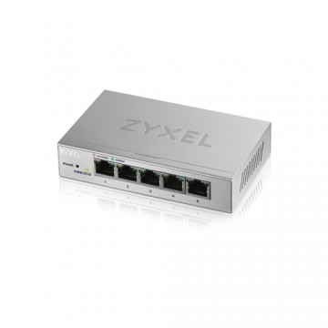 ZyXEL GS1200-5 Gestito Gigabit Ethernet (10/100/1000) Argento