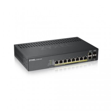 ZyXEL GS1920-8HPV2 Gestito Gigabit Ethernet (10/100/1000) Nero Supporto Power over Ethernet (PoE)