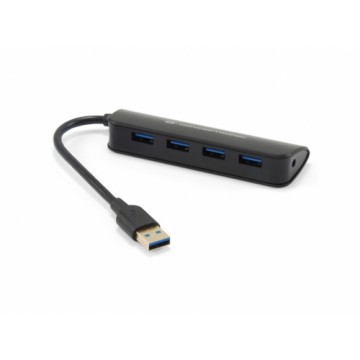 Conceptronic C4PUSB3 USB 3.0 (3.1 Gen 1) Type-A 4800Mbit/s Nero perno e concentratore