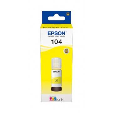 Epson 104 EcoTank Yellow ink bottle