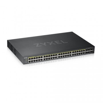 ZyXEL GS1920-48HPV2 Gestito Gigabit Ethernet (10/100/1000) Nero Supporto Power over Ethernet (PoE)