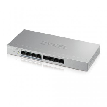 ZyXEL GS1200-8HP v2 Gestito Gigabit Ethernet (10/100/1000) Grigio Supporto Power over Ethernet (PoE)