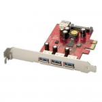 SCHEDA PCIE USB 3.0  3 1 PORTE