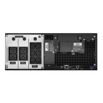 APC Smart-UPS On-Line Doppia conversione (online) 6000VA 10presa(e) AC Montaggio a rack Nero gruppo di continuità (UPS)