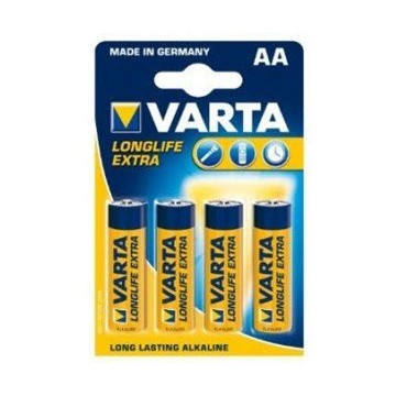 Varta Longlife Extra AA Batteria monouso Stilo AA Alcalino