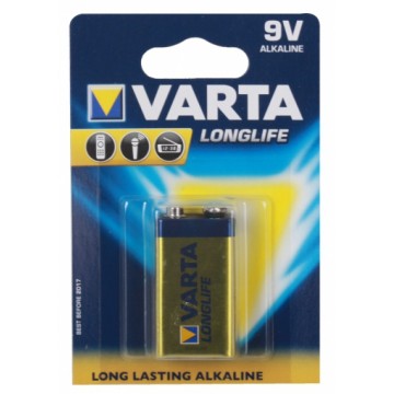 Varta Longlife Extra 9V Batteria monouso Alcalino