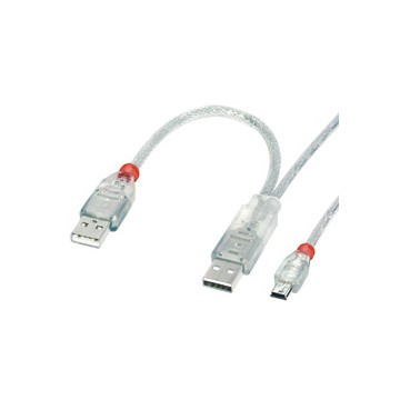 CAVO USB 2.0 2XA MINI-B. 2M
