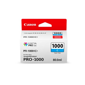 Canon PFI-1000 C Originale Ciano