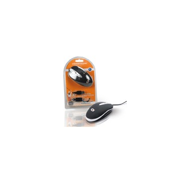 Conceptronic CLLMEASY mouse USB tipo A Ottico 800 DPI Ambidestro