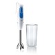 Braun MQ 3000 WH Smoothie+ 0,6 L Frullatore ad immersione Blu, Bianco 700 W