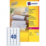 ETIC.MINI INDIR 45.7X25.4 SINGOLO