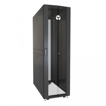 Vertiv VR3300 rack 1361 kg Rack indipendenti 42U Nero, Trasparente