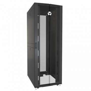 Vertiv VR3157 rack 1361 kg Rack indipendenti 48U Nero, Trasparente