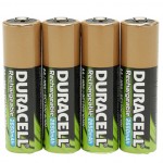 DURACELL PRECHARGED AAA 4 PACK