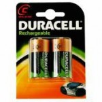 DURACELL RECHARGEABLE C SIZE 2 P