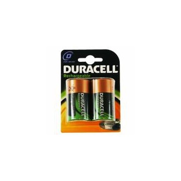 Duracell Rechargeable D Size 2 Pack Batteria ricaricabile Nichel-Metallo Idruro (NiMH)
