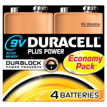 Duracell Plus Power Batteria monouso 9V Alcalino