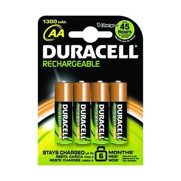 Duracell HR6-B batteria per uso domestico Batteria ricaricabile Nichel-Metallo Idruro (NiMH)