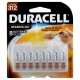 DURACELL HEARING AID BATTERY 8 X
