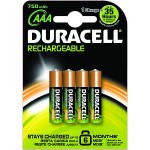 DURACELL STAYCHARGED AAA 4 PACK