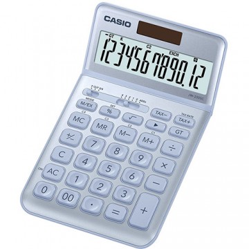 Casio JW-200SC Scrivania Calcolatrice di base Blu calcolatrice