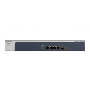 Netgear XS505M No gestito 10G Ethernet (100/1000/10000) Grigio, Argento
