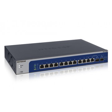 Netgear XS512EM Gestito L2 10G Ethernet (100/1000/10000) Blu, Grigio 1U