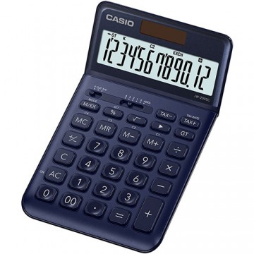 Casio JW-200SC Scrivania Calcolatrice di base Blu marino calcolatrice