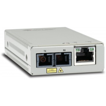Allied Telesis AT-MMC200/SC-60 convertitore multimediale di rete 100 Mbit/s 1310 nm Modalità multipla Argento