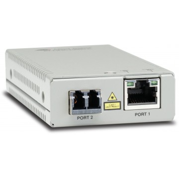 Allied Telesis AT-MMC2000/LC-60 convertitore multimediale di rete 1000 Mbit/s 850 nm Modalità multipla Argento