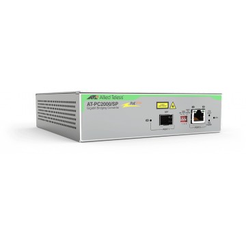 Allied Telesis AT-PC2000/SP-60 convertitore multimediale di rete 1000 Mbit/s 850 nm Grigio