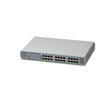 Allied Telesis AT-GS910/24 switch di rete Non gestito Gigabit Ethernet (10/100/1000) Grigio
