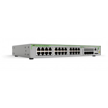 Allied Telesis GS970M Gestito L3 Gigabit Ethernet (10/100/1000) Grigio 1U Supporto Power over Ethernet (PoE)