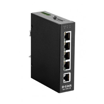 D-Link DIS‑100G‑5W No gestito L2 Gigabit Ethernet (10/100/1000) Nero