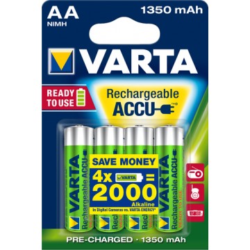 Varta Ready2Use HR06 1350 mAh Batteria ricaricabile Nichel-Metallo Idruro (NiMH)